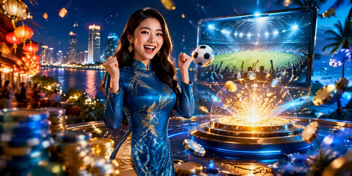 Không khí sôi động của sòng cá cược trực tuyến tại Việt Nam với giao diện tiếng Việt